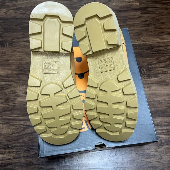 Timberland PRO Sawhorse 6" Wheat Boots Men’s Size 11 Composite Safety Toe - Picture 8 of 8